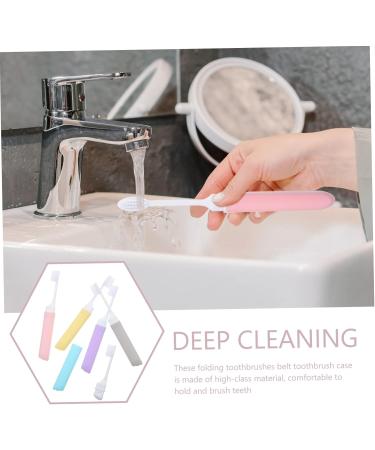 Buy GATUIDA Travel Toothbrush - Soft Foldable & Decorative for Adults | Ideal Travel Oral Care International Shipping Available - Buy Online on GoSupps.com