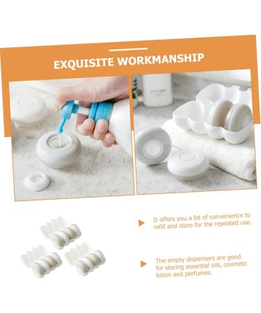 minkissy 2 Sets Push Type Lotion Bottle Shampoo Dispenser Bottle Hand Soap Bottle Hand Wash Dispenser Travel Containers for Toiletries Convenient Travel Bottle Cosmetic Pp Shower Gel Bottle - Buy Online on GoSupps.com