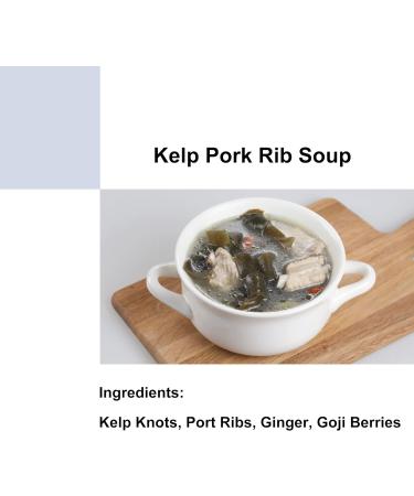 AMZGROCERY Kombu Dried Seaweed Kelp Knots 50g - Premium Quality Seaweed for Cooking - Buy Online on GoSupps.com