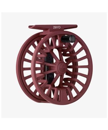 Redington Zero Fly Fishing Reel, Lightweight Design for Trout, Clicker Drag System Burgundy 2/3