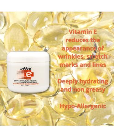 WEBBER Hydrating Cream - Face Moisturizer with Vitamin E for Scars Burns Wrinkles & Dry Skin | 120 ml International Shipping - Buy Online on GoSupps.com