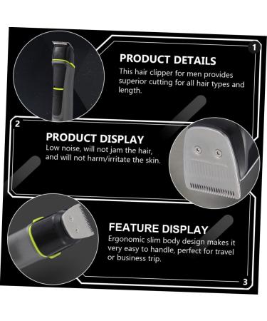 DOITOOL Electric Hair Clipper Set - Rechargeable Hair Cutting Kit Trimmers & Beard Clippers for Salon Quality Haircuts at Home - Buy Online on GoSupps.com