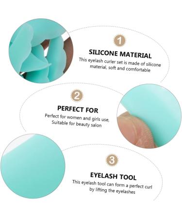 20 Pairs Eyelash Silicone Pads | Eyelash Perming & Extension Gaskets | High-Quality Eyelash Shields for Grafting - Buy Online on GoSupps.com