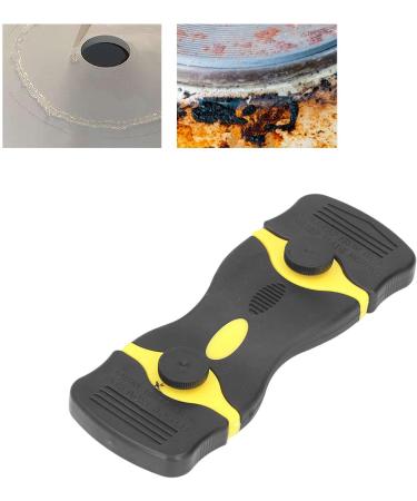 Razor Scraper 2 in 1 Tool - Easy Operation Metal & Plastic Blades for Boats (Black & Yellow) | International Shipping - Buy Online on GoSupps.com