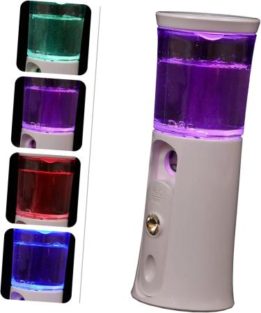 SOESFOUFU 3 Sets Hydrating Instrument Face Sprayer Mist Sprayer Travel Steamer Mini White Abs - Buy Online on GoSupps.com