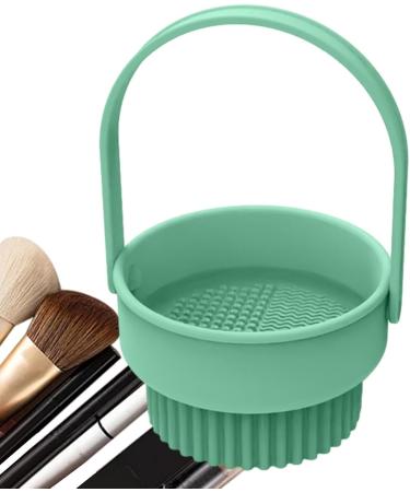 Brush Cleaning Bowl Silicone Makeup Brush Drying Hanging Bowl Hanging Flat Makeup Brush Drying Rack Hanging Hook Bowl Portable Drying Hanging Tool for Makeup Brushes and Sponge Eggs Green - Buy Online on GoSupps.com