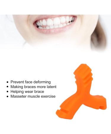 Buy GfRGFH Y-shaped Aligner Chewies for Invisalign & Dental Braces - Multifunctional Chompers (Orange) - International Shipping - Buy Online on GoSupps.com
