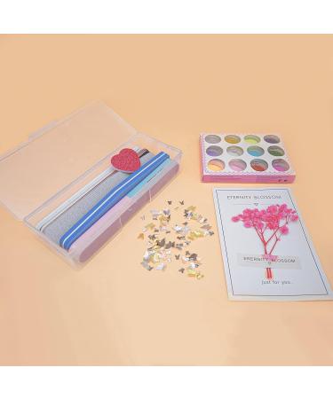 Clear Manicure Tool Box - Nail Storage Case for Manicure Pedicure Kit (4pcs) - Buy Online on GoSupps.com