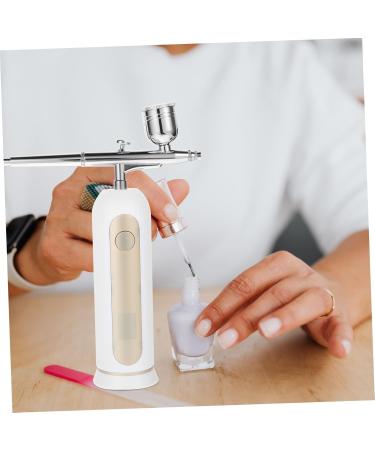 Didiseaon 1 Set Abs Airbrush Painting Supplies White Nail Kit Kit Makeup Kit Aluminum Alloy - Buy Online on GoSupps.com