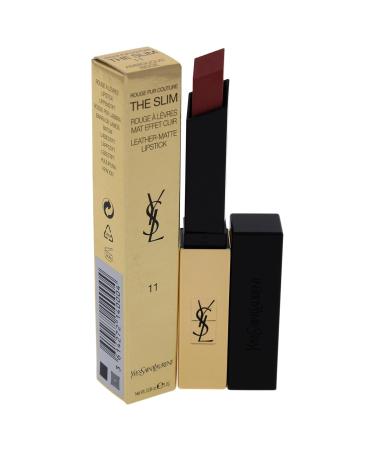 Yves Saint Laurent Rouge Pur Couture The Slim Matte Lipstick 11 Ambiguous Bei - 0.08 oz | Luxury Matte Lip Color for Women - International Shipping Available - Buy Online on GoSupps.com