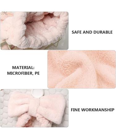 TOVINANNA 3 Sets Dry Hair Towel Set Headbands for Women Makeup Quick Drying Hair Turban Bath Twisted Yarn - Buy Online on GoSupps.com