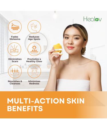Kojic Acid Cream Skin Brightening Cream for Age Spots Hyperpigmentation Intimate Areas Dark Spot Remover Reduces Acne Scars and Evens Tone Kojic Acid Lotion for Brighter Glowing Look - Buy Online on GoSupps.com