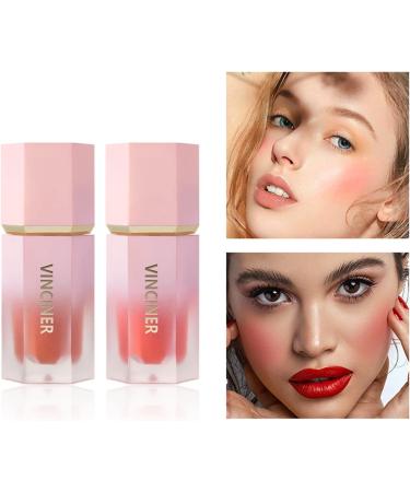 Soft Gel-Cream Blush Liquid Blush for Cheeks Lightweight Long-Wearing Smudge-Proof Natural-Looking Liquid Blush Makeup - Buy Online on GoSupps.com