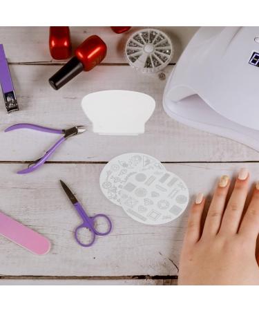 1 Set Nail Art Printing Plate Christmas Nail Stencils Snowman Nail Snowflake Nail Manicure Halloween Nail Stickers Nail Diy Decor Printing Mold Household Stainless Steel Metal Nail - Buy Online on GoSupps.com