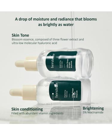 Little Drops Hi-light Ampoule 43ml | Brightening Vegan Facial Serum with Daisy Flower Extract | Korean Skincare - Buy Online on GoSupps.com
