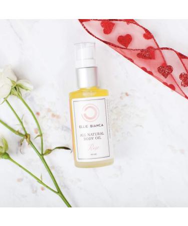 Luxury Rose Body Oil | Deep Hydration & Skin Restoration | Ultra-Hydrating Massage & Cuticle Oil for Face Hands & Body - Buy Online on GoSupps.com