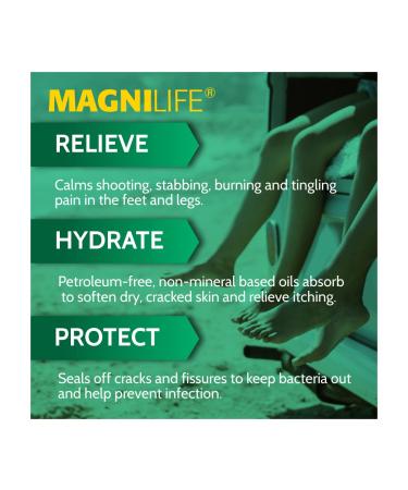 MagniLife DB Pain Relieving Foot Cream - Calming Relief for Burning, Tingling, Shooting & Stabbing Foot Pain - 4oz - Buy Online on GoSupps.com