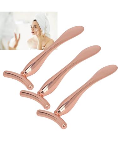 ZJchao Set of 3 metal eye cream applicators to reduce puffiness and wrinkles for girls and women - Buy Online on GoSupps.com