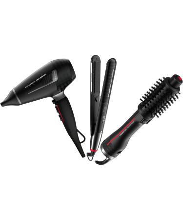 SEB Group ROWENTA x KARL LAGERFELD KPro Stylist hairdryer 2200 W Pro AC motor ultrafast ion system shine booster complete accessory set CV888LF0 Professional motor - Buy Online on GoSupps.com