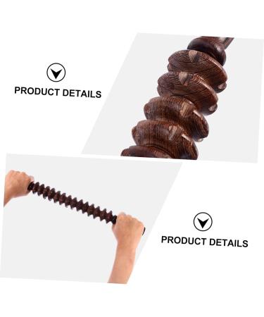 Gleavi Handing Tools Roller Massager - Deep Tissue Back Massage Device & Wood Roller Stick for Ultimate Relaxation - Buy Online on GoSupps.com