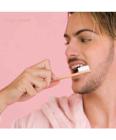 8-Pack BPA-Free Bamboo Toothbrushes - Biodegradable Soft Bristle Toothbrushes for Sensitive Gums - Buy Online on GoSupps.com