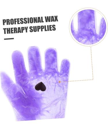 FRCOLOR 1 Pair Hand Wax Set Foot Wax Set Gel spa Gloves Repairing Hand Masks Hand Care Gloves Cracked Hand Gloves Clear moisturizing Gloves Beauty Hand Masks Gel spa Masks Milk Facial mask 25x5.4x0.8cm Violet - Buy Online on GoSupps.com