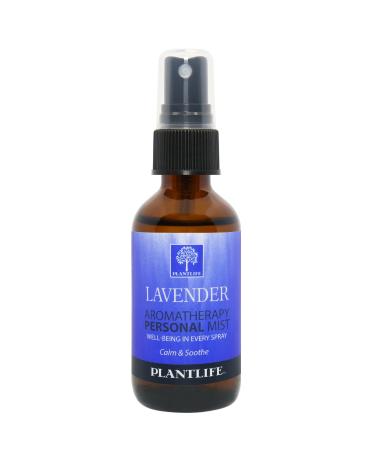 Plantlife Lavender Mist Face and Body Spray - Straight From The Plant 100% Pure Therapeutic Grade - Take with You Everywhere - Made in California 2 oz
