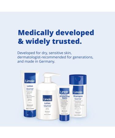 Linola Forte Lotion - Body Lotion with Essential Linoleic Acids - Nourishing Cream against Itching with 24-Hour Effect - Soothes Itchy Dry & Irritated Skin - Made in Germany - 200 ml (6.8 Fl Oz) - Buy Online on GoSupps.com