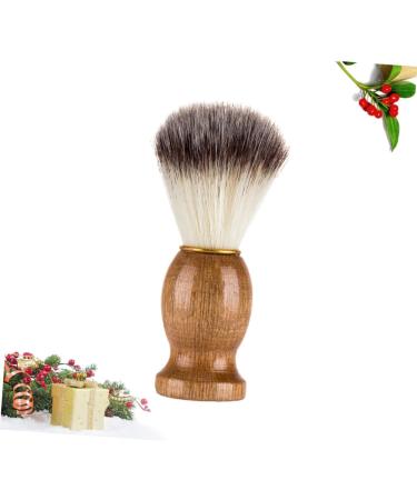 Minkissy Wooden Beard Brush & Razor | Best Bristle Hairbrush for Men Ideal for Mustaches & Beard Care - Buy Online on GoSupps.com