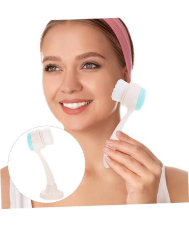 Manual Face Brush - Deep Cleansing Tool for Skin Care | Pore Cleaner & Face Washing Brush with Holder - Buy Online on GoSupps.com