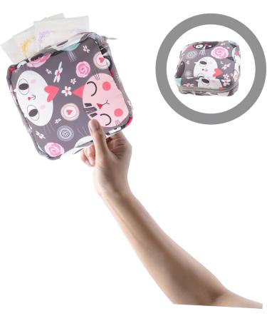 Lurrose 8 STK Aunts Towel Bag - High Capacity Cartoon Travel Carrier Bag for Women - Durable Polyester Organizer with Buttons - Buy Online on GoSupps.com