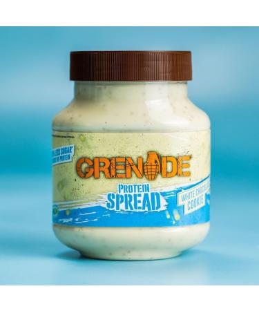 Grenade White Chocolate Cookie Protein Spread 1 x 360 g Jar - Buy Online on GoSupps.com