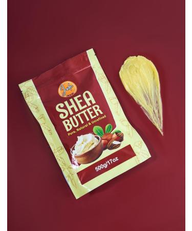 JODEShea - Pure Natural and Unrefined Shea Butter 500G/17.6Oz - Buy Online on GoSupps.com