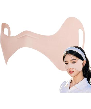 Masque de protection solaire Cache- il de golf bloque les UV pour les activit s de plein air y compris les vacances la randonn e la course pied la p che Rose - Buy Online on GoSupps.com