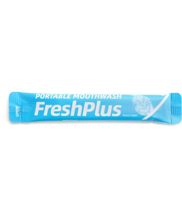 FreshPlus Mouthwash - TSA Approved Travel Size, Alcohol-Free with Natural Ingredients for Bad Breath - Evest Oral Care Treatments (20 Packets) - Buy Online on GoSupps.com