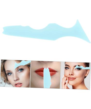 FRCOLOR 2pcs Silicone Beauty Ruler Makeup Bag Eyelash Tool Applicator Eyeshadow Travel Small Tools Wing 1 count (Pack of 1) Violetx2pcs - Buy Online on GoSupps.com