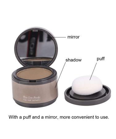 Shop Hairline Powder for Women & Men - Light Coffee Hair Shadow Cover Up | Fill Out Your Hairline - Buy Online on GoSupps.com