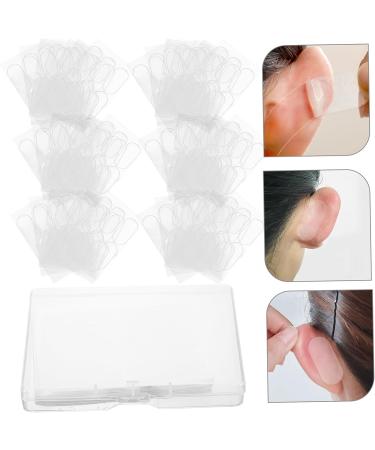 COHEALI 60pcs Elf Ear Stickers - Silicone Vertical Ear Tape for Small Face Orthotics - Transparent 3.7x1.6cm - Buy Online on GoSupps.com