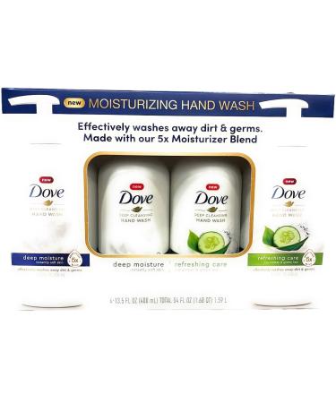 Dove Deep Cleansing Hand Wash 4-Pack