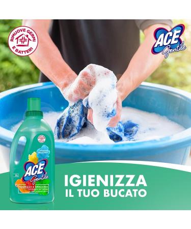 Buy ACE Gentle Stain Remover for Delicate Fabrics - OXY-Color Formula 2L | International Shipping Available - Buy Online on GoSupps.com