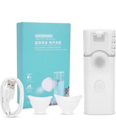 Eye Care Sprayer Nano Cleaning Sprayer Soothing Eye Care Spray for Dual Use USB Charging 15ml 5V (New eye moisturizer white) - Buy Online on GoSupps.com