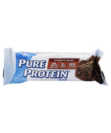 Pure Protein Chocolate Deluxe Value Pack 6 Count 50 Gram Bars (Pack of 36 Bars) - Buy Online on GoSupps.com