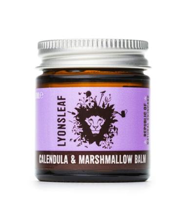 Calendula and Marshmallow Balm - 100% Natural - for dry cracked rough hard or irritated skin (30ml) 30 ml (Pack of 1)