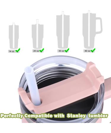 AIERSA 6 Pack Silicone Replacement Straws for Stanley Cups - Reusable & Compatible with 40oz Tumblers - Includes Cleaning Brush - Stanley Cup Accessories - Buy Online on GoSupps.com