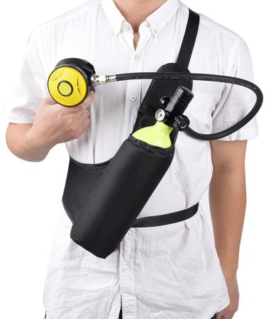 Oxygen Bottle Bag Tear Resistant Portable Oxygen Bag Shoulder Strap for Underwater Activity (S408) - Buy Online on GoSupps.com