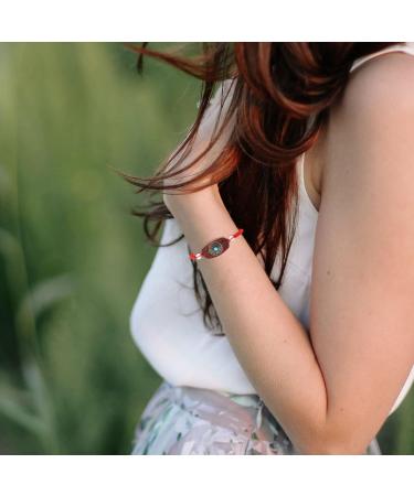 Exceart 4 Piece Cord Mantra Red Bracelet Set - Certified Jewelry for Men & Women | Braided Red Strap | Ideal Wrist Accessory - Buy Online on GoSupps.com