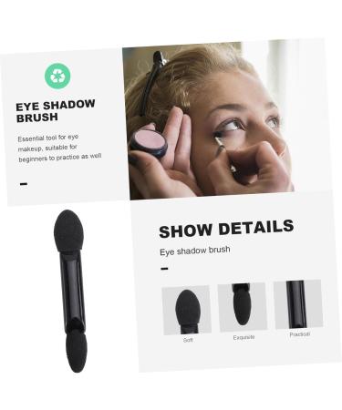 Beatifufu 10pcs Eye Shadow Sponge Applicator Eyeshadow Brushes Applicateur Dual Sides Eyeshadow Paupi re Black - Buy Online on GoSupps.com