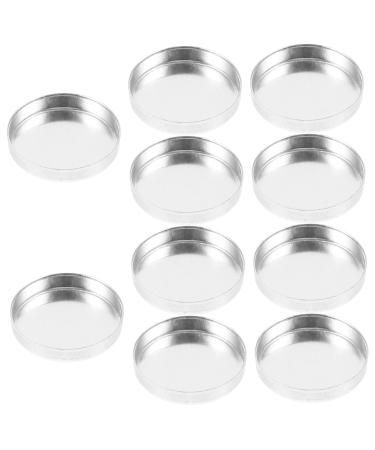 Anneome 10 pi ces Palette Fard Paupi res Vide Aluminium Plateau Maquillage Compact pour chantillons Rangement DIY Cosm tique Yeux