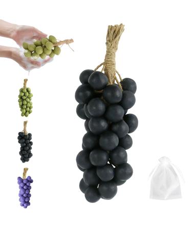 Grape Soap On A Rope Savon Au Raisin Sur Une Corde Savon De Grappe De Raisin Fait Main Pour Douche Soins Hydratants Et Nourrissants Pour Le Lavage Du Visage/corps-B-40