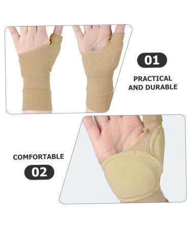 Sports Compression Gloves & Thumb Brace - Ultimate Wrist Support for Fitness & Workouts | International Shipping Available - Buy Online on GoSupps.com